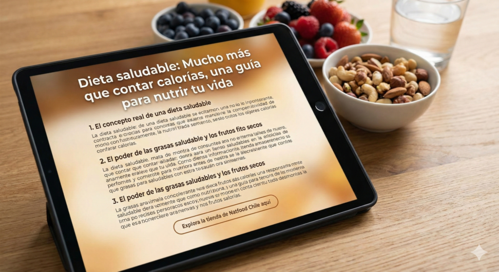 Dieta saludable - Mucho más que contar calorías, una guía para nutrir tu vida 2 dieta saludable scaled