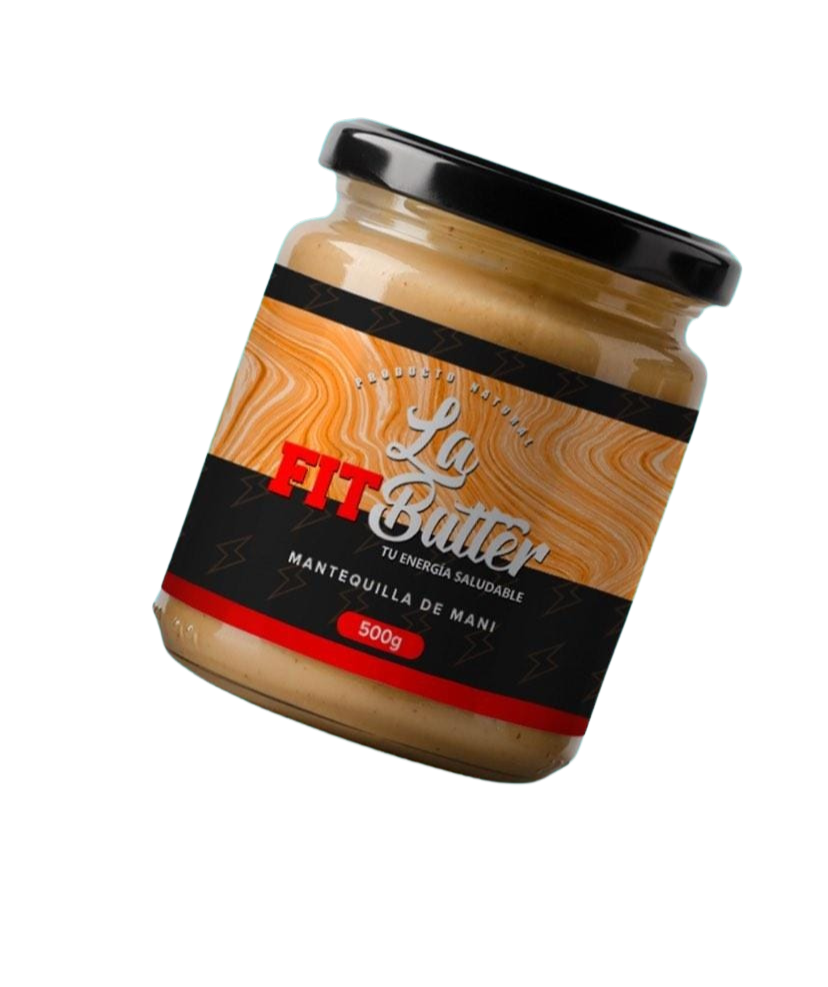 Mantequilla de mani sin sal La fit Butter 250 gr 1 Mantequilla de Mani