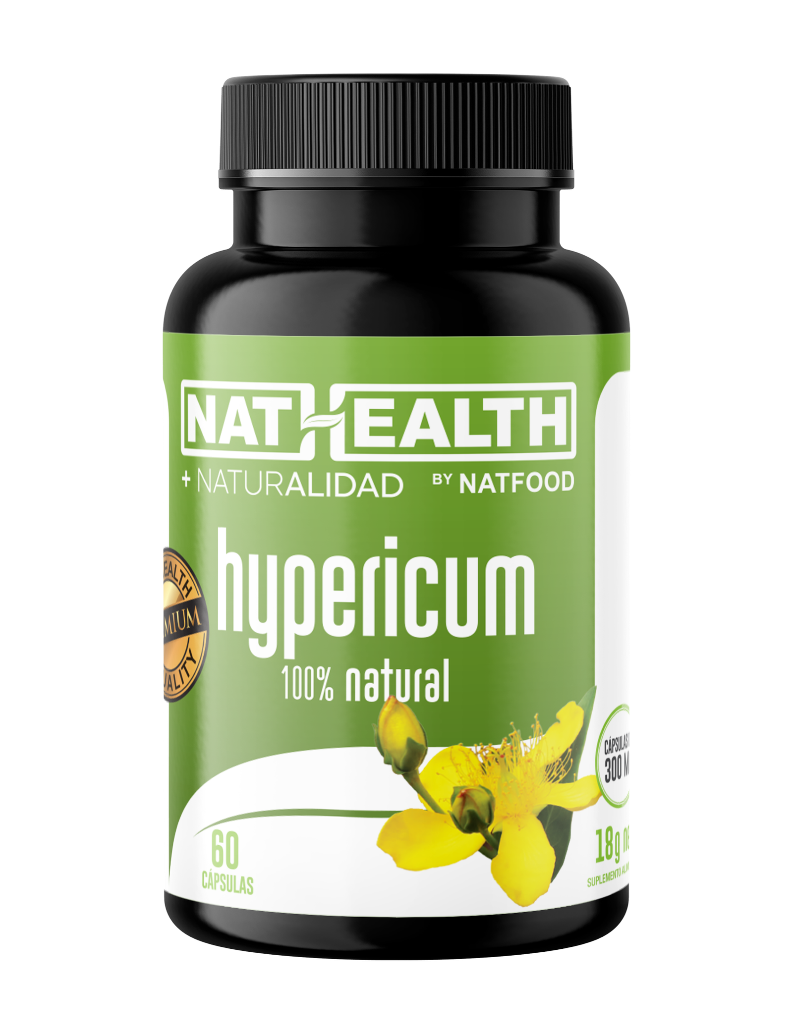 Hypericum 300 mg 60 capsulas Nathealth 1 HIPERICUN-300-RECT-2024
