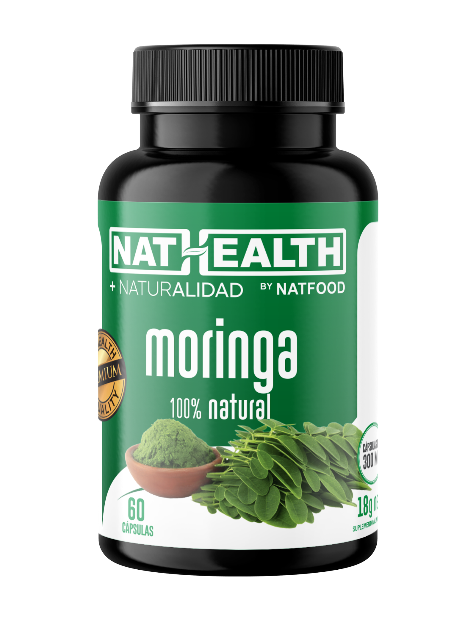 Moringa 300 mg 60 Caps Nathealth 1 Moringa 300 mg 60 Caps Nathealth
