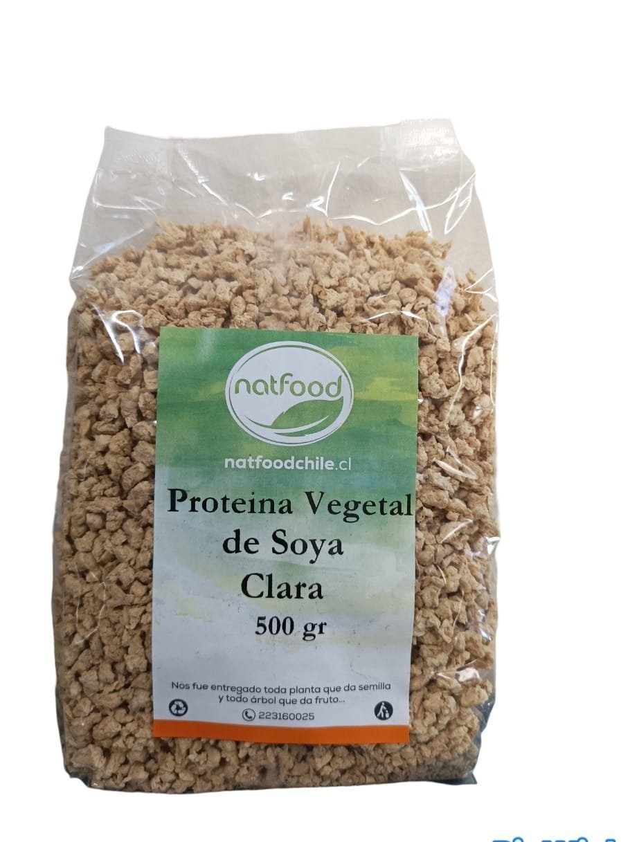 Proteína Vegetal de Soya Clara 500 gr 1 Proteína Vegetal de Soya Clara 500 gr
