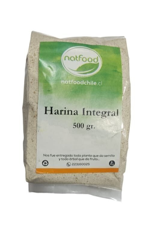 Harina Integral 500 gr 1 Harina Integral 500 gr