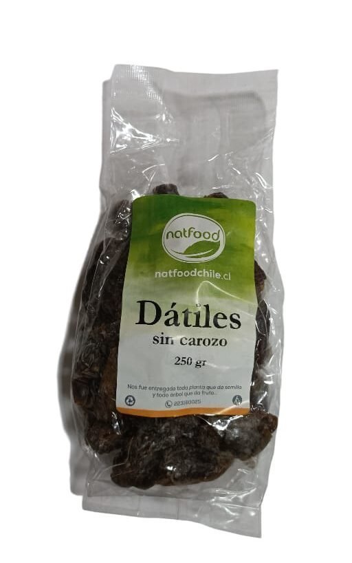 Datiles sin Carozo 250 gr 1 Datiles sin Carozo 250 gr
